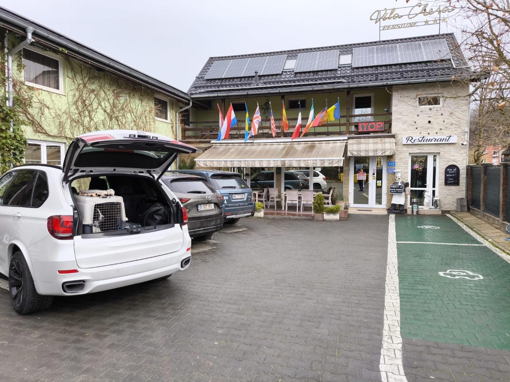 Pensiunea Vila Chesa Corunca المظهر الخارجي الصورة